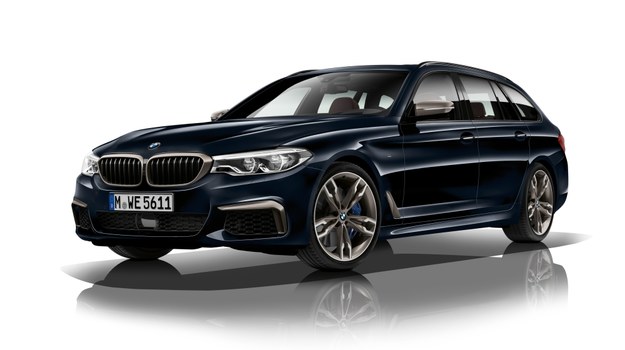 BMW M550d xDrive - na cztery turbiny BMW M550d xDrive /BMW