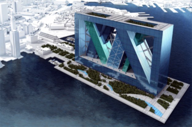 Boston Arcology to miasto pływające w Zatoce Bostońskiej (Fot. Yanko Design) /Internet