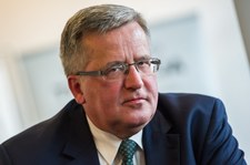 Bronisław Komorowski dla "Rz": KOD nie powinien być partią