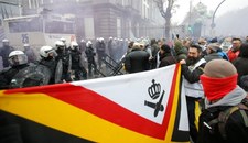 Bruksela: Starcia protestujących z policją