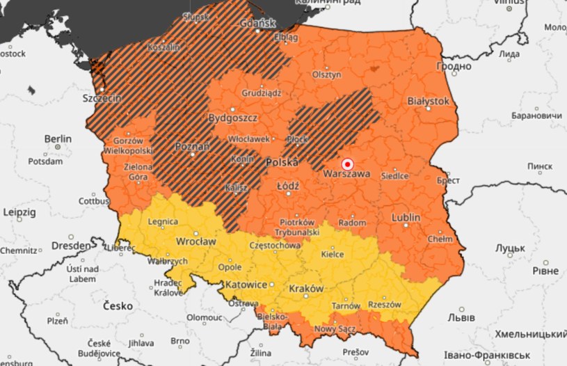 Silny Wiatr Wichury I Sztorm Pogoda W Polsce Dzisiaj Alerty IMGW