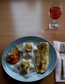Chez Bazyliaaa - Miruna z rozmarynem pod gwiazdami