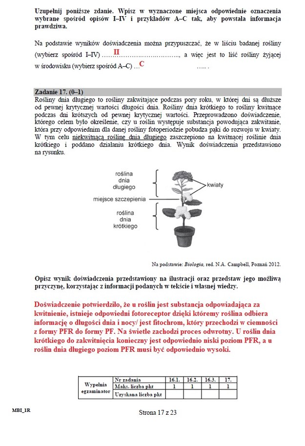 Matura 2015 z biologii: Arkusze i rozwiązania dla liceum CKE /