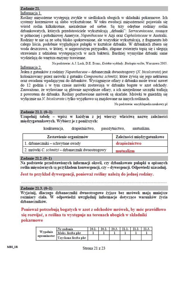 Matura 2015 z biologii: Arkusze i rozwiązania dla liceum CKE /