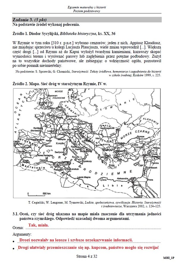 Matura 2015: Arkusze i odpowiedzi z historii dla technikum CKE /