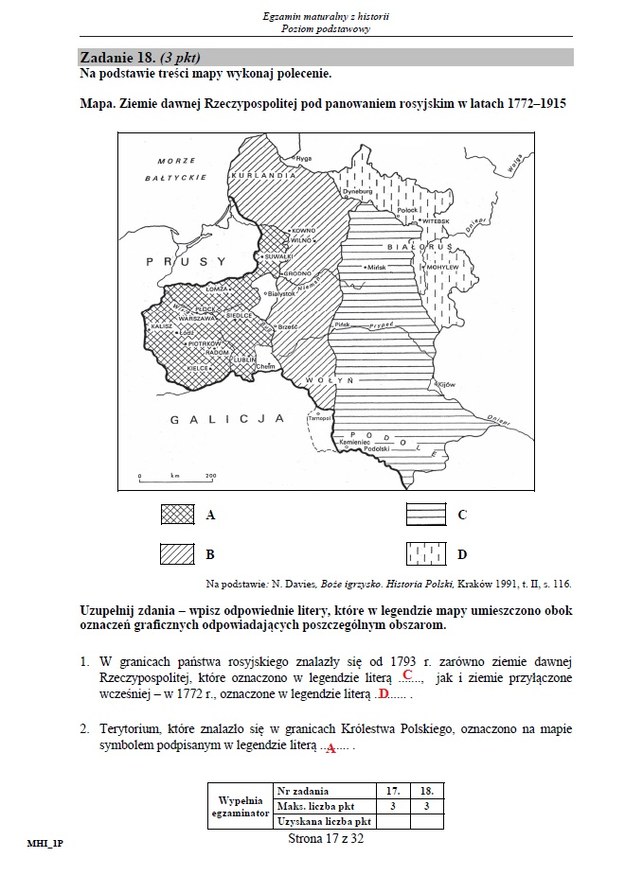 Matura 2015: Arkusze i odpowiedzi z historii dla technikum CKE /