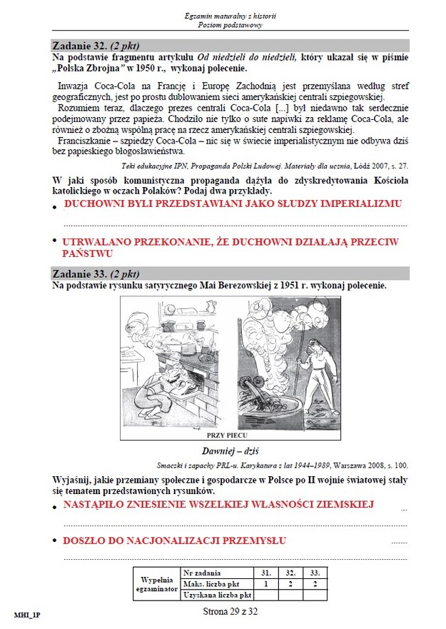 Matura 2015: Arkusze i odpowiedzi z historii dla technikum CKE /
