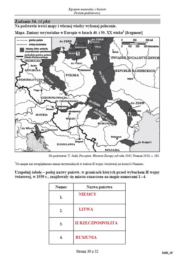 Matura 2015: Arkusze i odpowiedzi z historii dla technikum CKE /