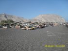 Czarna plaża Santorini