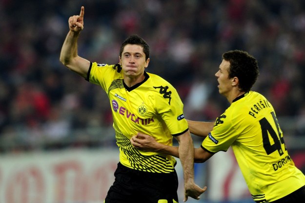 Czy po Euro 2012 Robert Lewandowski zmieni klub? /AFP