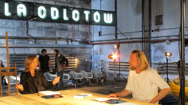 Talk-show "Hala odlotów" w TVP Kultura Do "Hali odlotów" zapraszają Katarzyna Janowska i Max Cegielski / /materiały prasowe