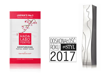 Doskonałość roku 2017 „Twój STYL” dla Hada Labo Tokyo