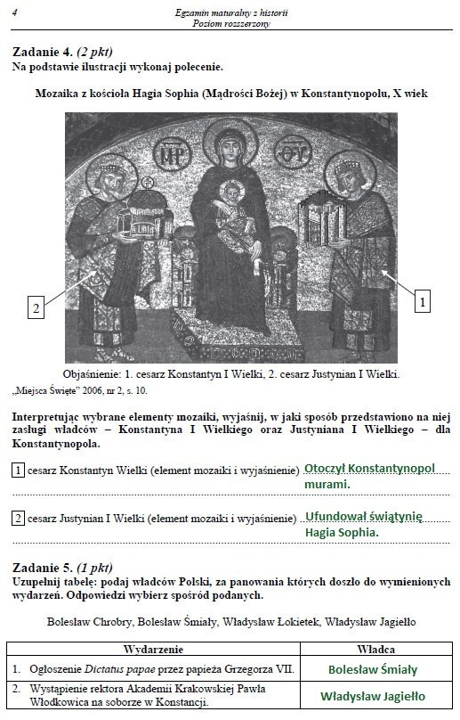 Egzamin maturalny z historii - poziom rozszerzony. Arkusz i rozwiązania Egzamin maturalny z historii - poziom rozszerzony. Arkusz i rozwiązania /INTERIA.PL