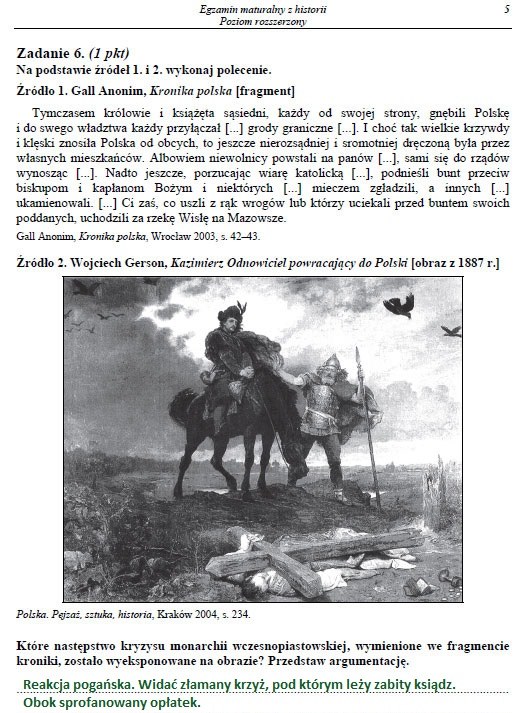 Egzamin maturalny z historii - poziom rozszerzony. Arkusz i rozwiązania Egzamin maturalny z historii - poziom rozszerzony. Arkusz i rozwiązania /INTERIA.PL