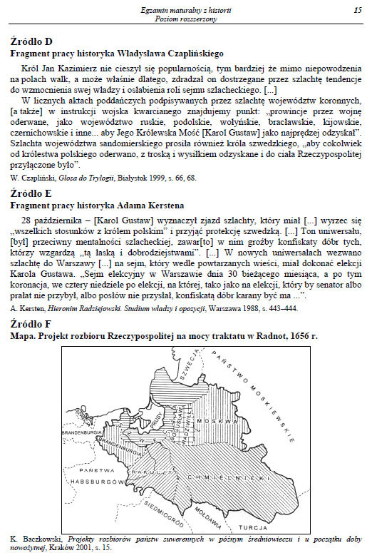 Egzamin maturalny z historii - poziom rozszerzony. Arkusz i rozwiązania Egzamin maturalny z historii - poziom rozszerzony. Arkusz i rozwiązania /INTERIA.PL