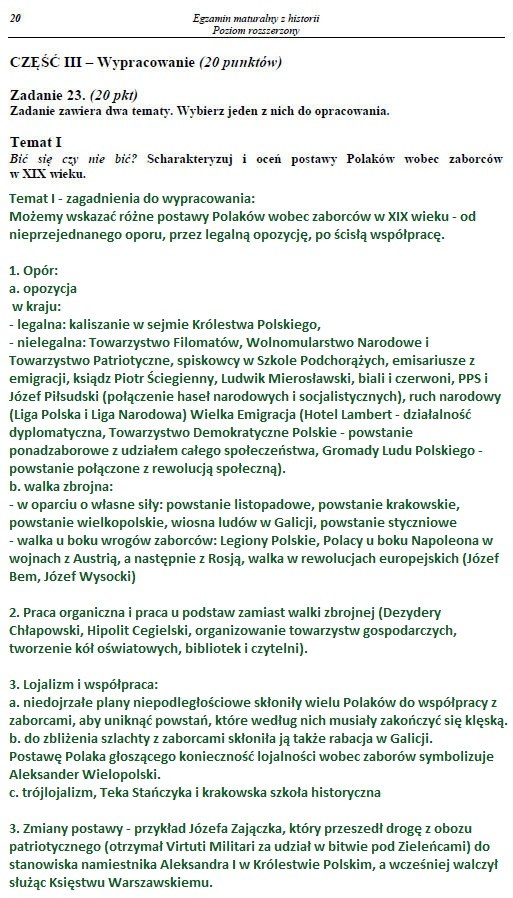 Egzamin maturalny z historii - poziom rozszerzony. Arkusz i rozwiązania Egzamin maturalny z historii - poziom rozszerzony. Arkusz i rozwiązania /INTERIA.PL