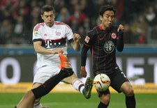 Eintracht - Bayern 0-0. Lewandowski bez gola