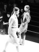Fashion by Issey Miyake watched by Suzy Menkes