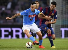 FC Barcelona przegrywa z SC Napoli po błędzie bramkarza