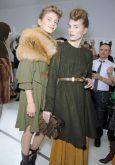 Fendi backstage - Mediolan 