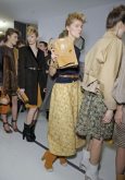 Fendi backstage - Mediolan 