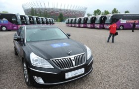 Flota transportowa na Euro 2012