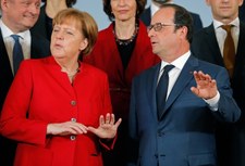 Francja: Spotkanie Angela Merkel i Francois Hollande'a
