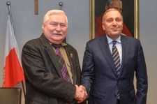 Grzegorz Schetyna spotkał się z Lechem Wałęsą 