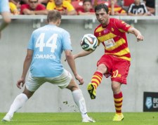 Jagiellonia pokonała osłabioną Cracovię