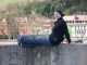 jeszcze raz - niemieckie miasteczko, mostek i ja. IMWe2009