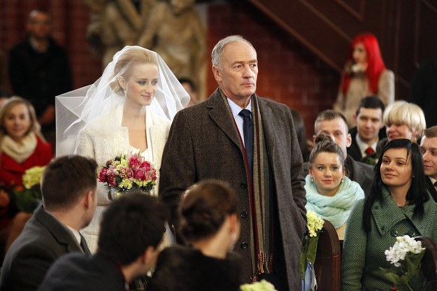 Karol Strasburger jako Karol Weksler w serialu "Pierwsza miłość" /Telus /AKPA