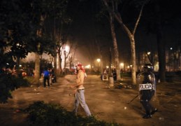 Kibice Atletico starli się z policją