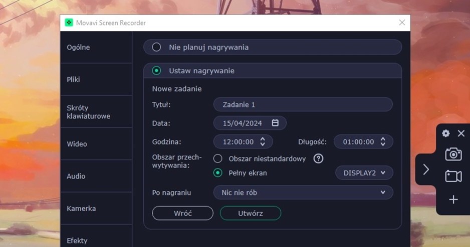 Recenzja Movavi Screen Recorder 2024 Przechwytywanie Ekranu Bez