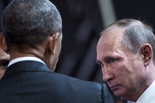 Krótkie spotkanie Obamy i Putina