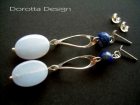 lapis lazuli i chalcedon