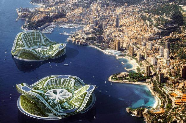 Lilypads - pływające miasta przyszłości (Fot. Vincent Callebaut) /Internet