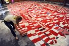 LM - fani Bayernu przygotowali ponad kilometrowy... szalik