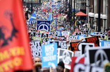 Londyn: Demonstracja przeciwko zbrojeniom nuklearnym
