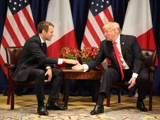 Macron o Trumpie: Przekonałem go