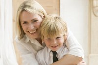 Mama i tata idą do szkoły