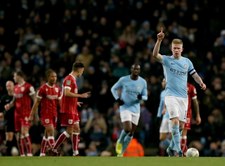 Manchester City -  Bristol City 2-1 w półfinale Pucharu Ligi Angielskiej