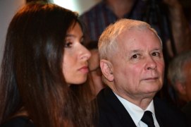 Marta i Jarosław Kaczyńscy razem