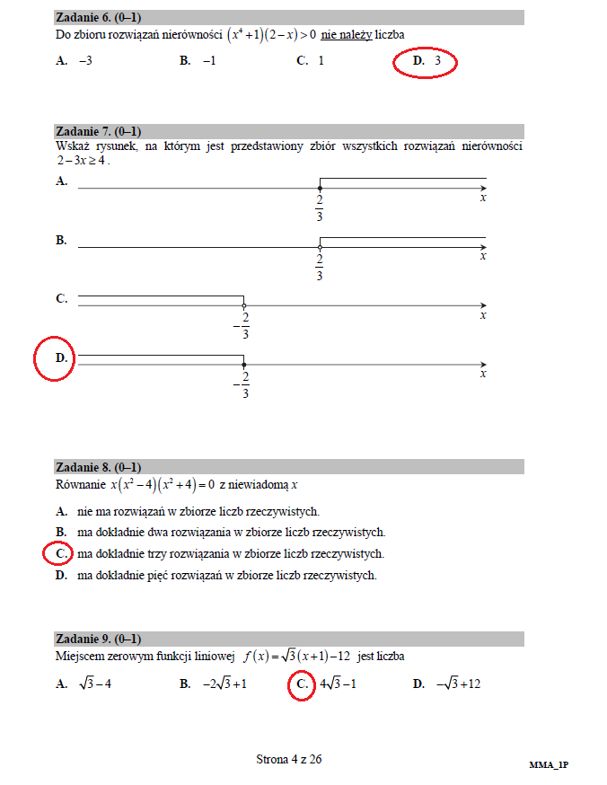 Matura 2017: Matematyka Poziom Podstawowy. Arkusz CKE I Rozwiązania ...