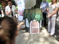 Maurycy i Hawranek, czyli animowane urwisy pojawiły się przed zoo
