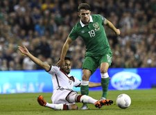 Mecz Irlandia - Niemcy 1-0 w eliminacjach Euro 2016