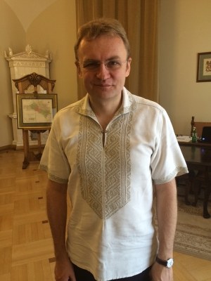 Mer Lwowa: Krym sam do nas wróci, jeśli… Mer Lwowa Andrij Sadowy /Krzysztof Kot /RMF FM