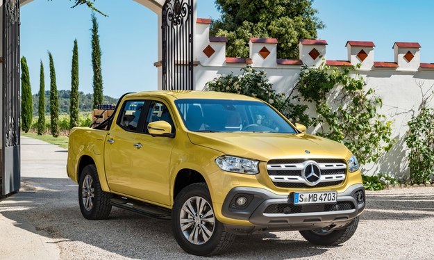 Mercedes klasy X teraz także z silnikiem Mercedesa Mercedes klasy X /Mercedes