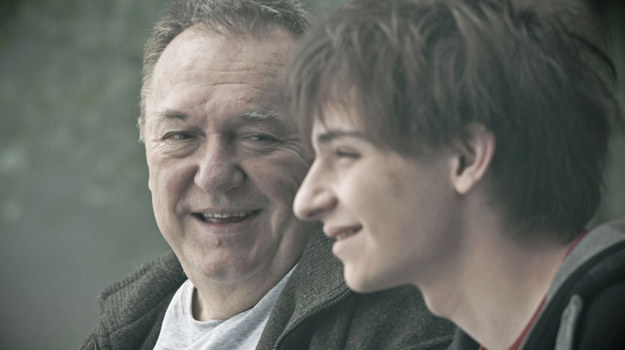 Michał Urbaniak nagrodzony za granicą! Michał Urbaniak i Krzysztof Chodorowski w filmie "Mój rower" /fot /materiały prasowe