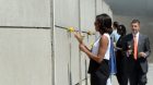 Michelle Obama wraz z córkami poznawała w Berlinie historię Niemiec
