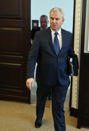 Minister sprawiedliwości Cezary Grabarczyk /Rafał Guz /PAP